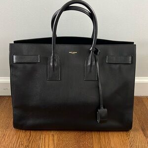 Saint Laurent Sac de jour large black